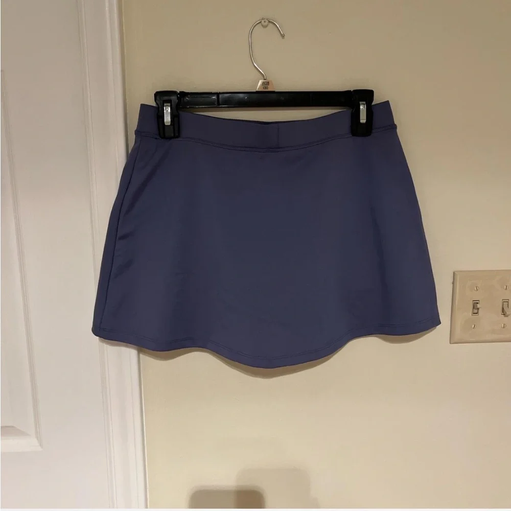 ALO Yoga Women's Mini Skirt in Periwinkle Blue